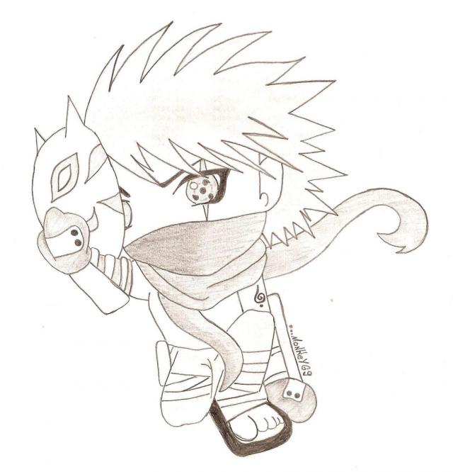 $<<< Chibi Kakashi jako ANBU >>>$